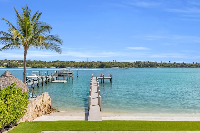 18119 SE Federal Hwy, Tequesta, FL 33469 - dock featuring a water view