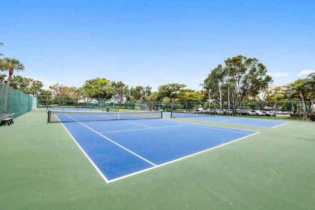 18531 Anchor Dr, Boca Raton, FL 33498 - view of tennis court