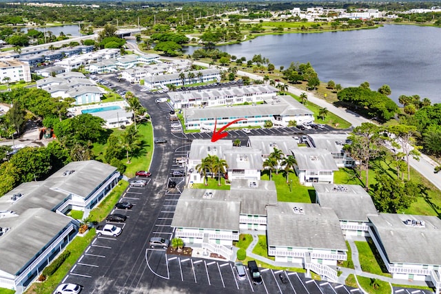 2020 Lake Osborne Dr Unit 10, Lake Worth, FL 33461 - aerial view of property's location with a nearby body of water