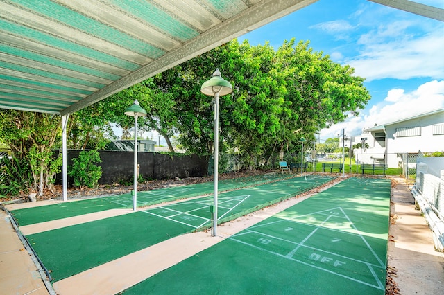 2020 Lake Osborne Dr Unit 10, Lake Worth, FL 33461 - view of home's community with shuffleboard
