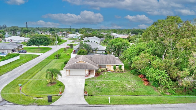 515 SE Nome Dr, Port Saint Lucie, FL 34984 - aerial view of residential area