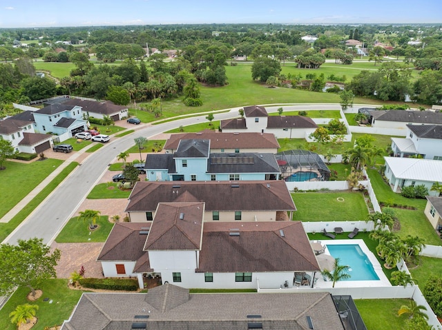 260 SE Via Visconti, Port Saint Lucie, FL 34952 - aerial perspective of suburban area featuring a pool area