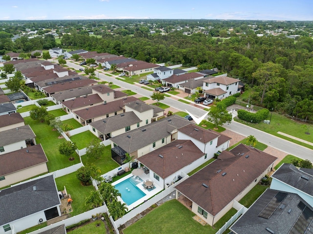 260 SE Via Visconti, Port Saint Lucie, FL 34952 - aerial view of residential area with a pool