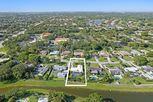 4633 Holly Dr, Palm Beach Gardens, FL 33418 - aerial overview of property's location featuring a large body of water and nearby suburban area