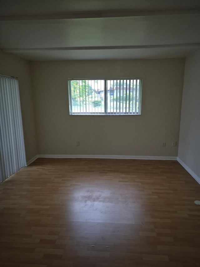 9253 SW 5th St Unit C, Boca Raton, FL 33428 - spare room with wood finished floors and baseboards