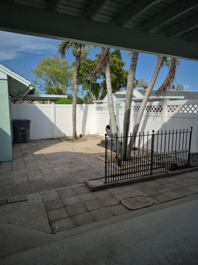 9253 SW 5th St Unit C, Boca Raton, FL 33428 - fenced backyard with a patio