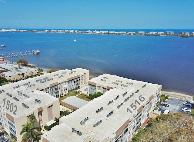 1516 S Lakeside Dr Unit 205, Lake Worth Beach, FL 33460 - aerial view of apartment complex / building and a nearby body of water