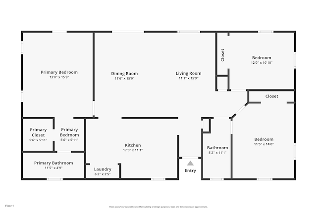 17183 76th St N, Loxahatchee, FL 33470 - floor plan / room layout