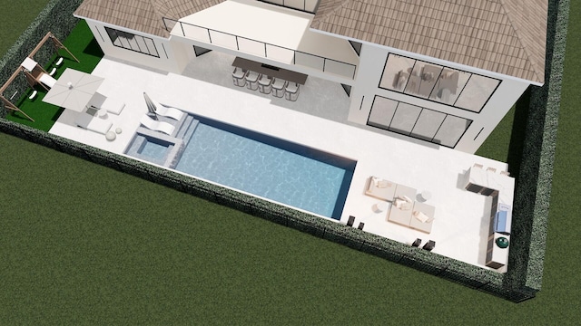 7339 Mandarin Dr, Boca Raton, FL 33433 - floor plan / room layout