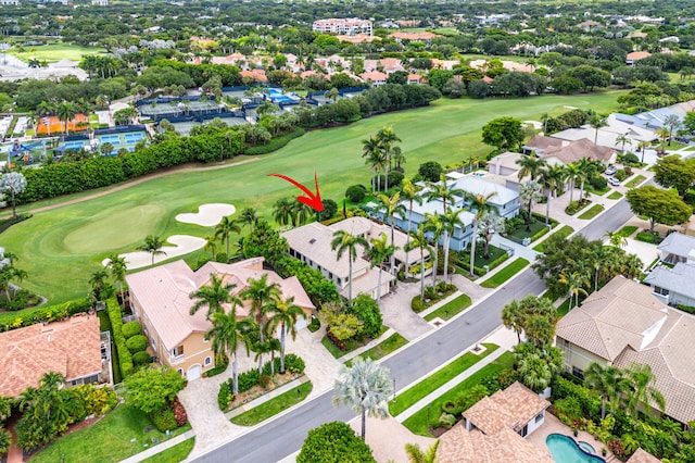 7339 Mandarin Dr, Boca Raton, FL 33433 - aerial perspective of suburban area featuring a local golf course