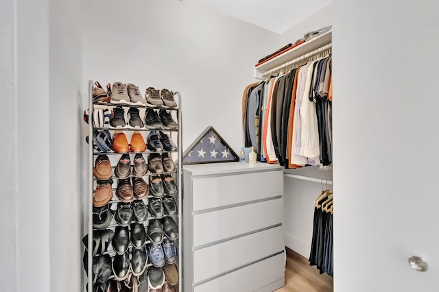 21695 Tall Palm Cir Unit 4B, Boca Raton, FL 33433 - spacious closet featuring light wood-style floors
