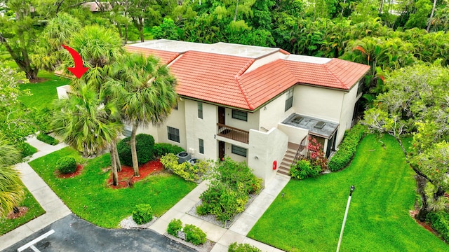21695 Tall Palm Cir Unit 4B, Boca Raton, FL 33433 - aerial view of property and surrounding area