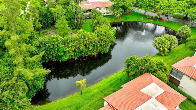 21695 Tall Palm Cir Unit 4B, Boca Raton, FL 33433 - drone / aerial view of a nearby body of water
