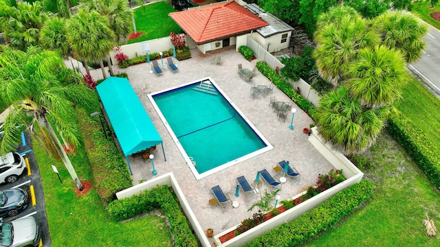 21695 Tall Palm Cir Unit 4B, Boca Raton, FL 33433 - view from above of property