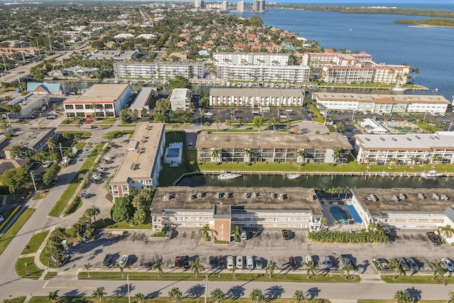 131 Doolen Ct Unit 310, North Palm Beach, FL 33408 - aerial overview of property's location with a nearby body of water and nearby urban area