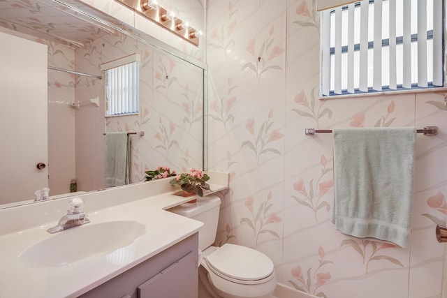 7610 Tahiti Ln Unit 201, Lake Worth, FL 33467 - bathroom featuring vanity and a shower
