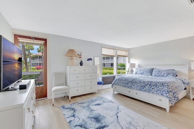 19819 Boca W Dr Unit 4033, Boca Raton, FL 33434 - bedroom featuring light wood-style floors