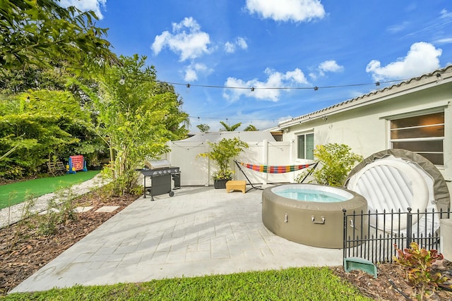 2135 NE 4th Way, Boca Raton, FL 33431 - view of patio / terrace featuring a grill