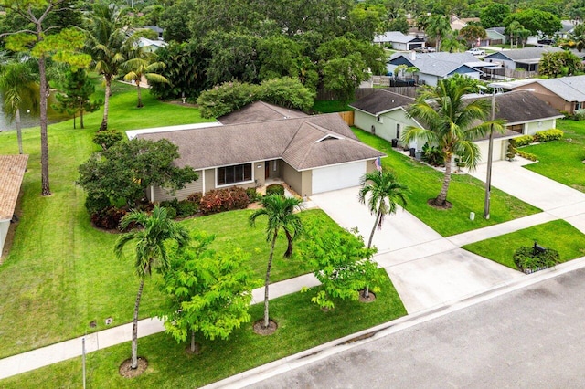 129 Parkwood Dr, Royal Palm Beach, FL 33411 - aerial perspective of suburban area