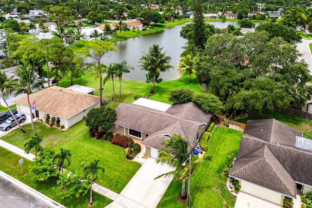 129 Parkwood Dr, Royal Palm Beach, FL 33411 - aerial view of residential area featuring a nearby body of water