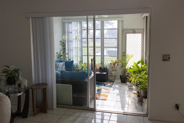 106 Lake Helen Dr, West Palm Beach, FL 33411 - entryway featuring tile patterned flooring