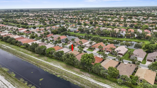 7116 Trentino Way, Boynton Beach, FL 33472 - aerial view of property's location featuring a large body of water and nearby suburban area