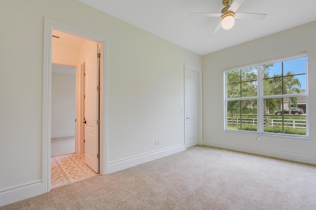 10032 Calabrese Trl, Jupiter, FL 33478 - carpeted empty room featuring ceiling fan and baseboards