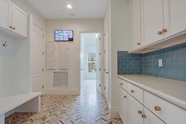 10032 Calabrese Trl, Jupiter, FL 33478 - mudroom with light flooring and recessed lighting