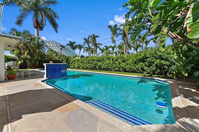 4311 NE 16th Ave, Oakland Park, FL 33334 - view of swimming pool featuring a patio area