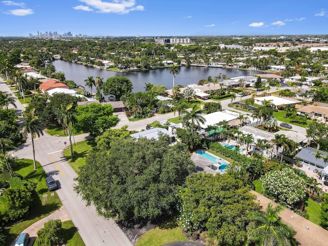 4311 NE 16th Ave, Oakland Park, FL 33334 - aerial view of property's location with a nearby body of water and nearby suburban area