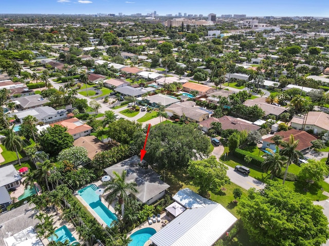 4311 NE 16th Ave, Oakland Park, FL 33334 - view of urban area featuring a pool area
