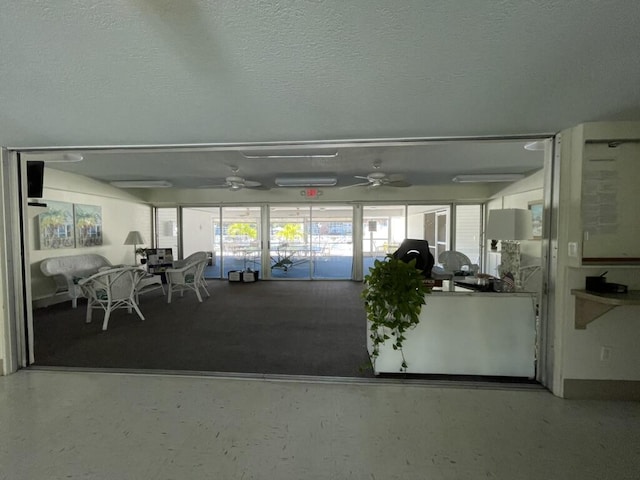 1225 NW 21st St NW Unit 15-1505, Stuart, FL 34994 - garage with ceiling fan