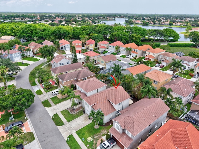 7989 Lakewood Cove Ct, Lake Worth, FL 33467 - aerial view of residential area with a large body of water
