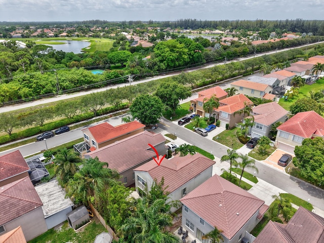 7989 Lakewood Cove Ct, Lake Worth, FL 33467 - aerial perspective of suburban area with a nearby body of water