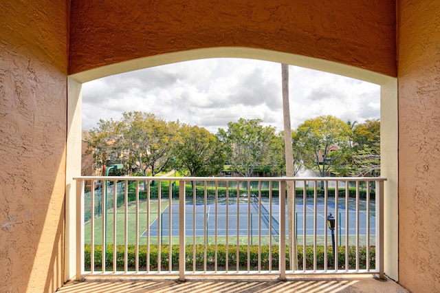 3870 Lyons Rd Unit 308-8, Coconut Creek, FL 33073 - balcony featuring view of pool