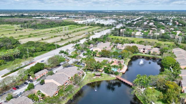 3870 Lyons Rd Unit 308-8, Coconut Creek, FL 33073 - aerial overview of property's location featuring a large body of water and nearby suburban area
