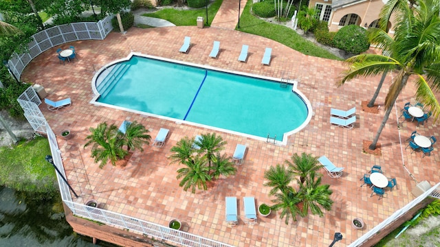 3870 Lyons Rd Unit 308-8, Coconut Creek, FL 33073 - community pool featuring a patio
