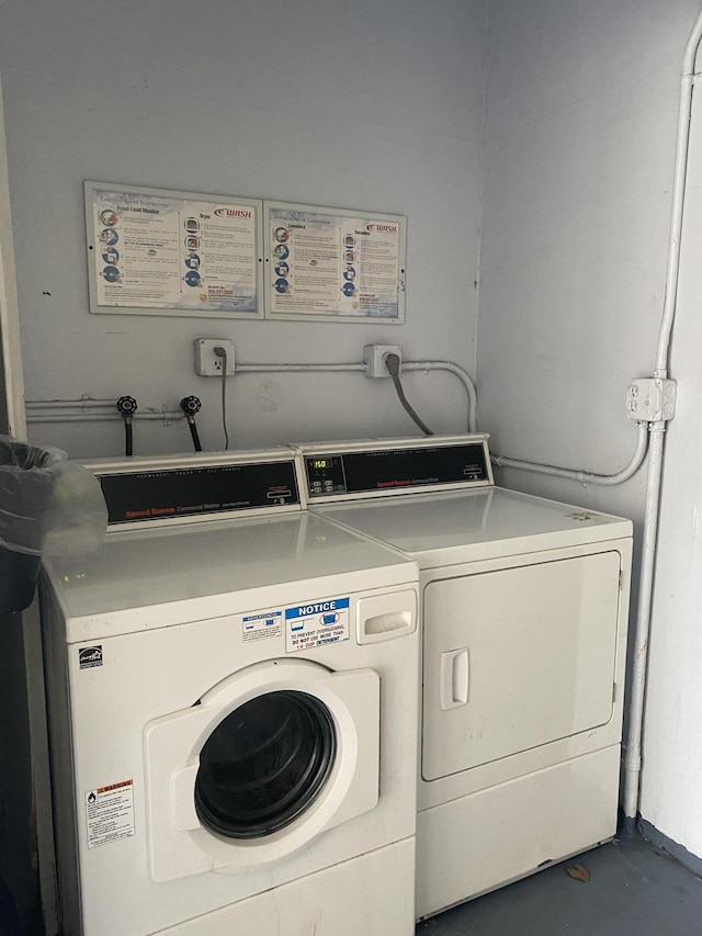 405 W Executive Center Dr Unit 208, West Palm Beach, FL 33401 - shared laundry featuring washer and dryer