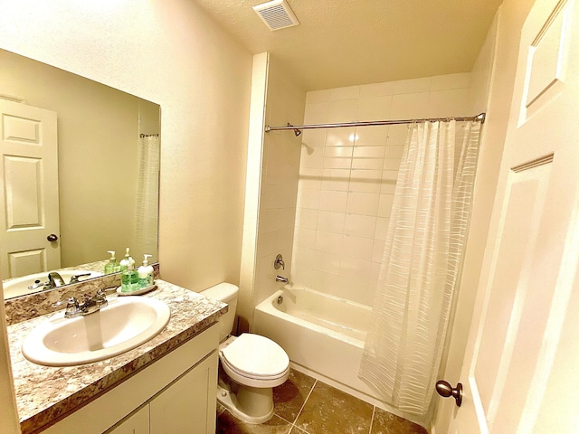 10789 SW Cremona Way, Port Saint Lucie, FL 34987 - full bath featuring vanity, shower / tub combo with curtain, and tile patterned flooring