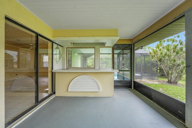 654 SW Kayak Ave, Port Saint Lucie, FL 34953 - view of unfurnished sunroom