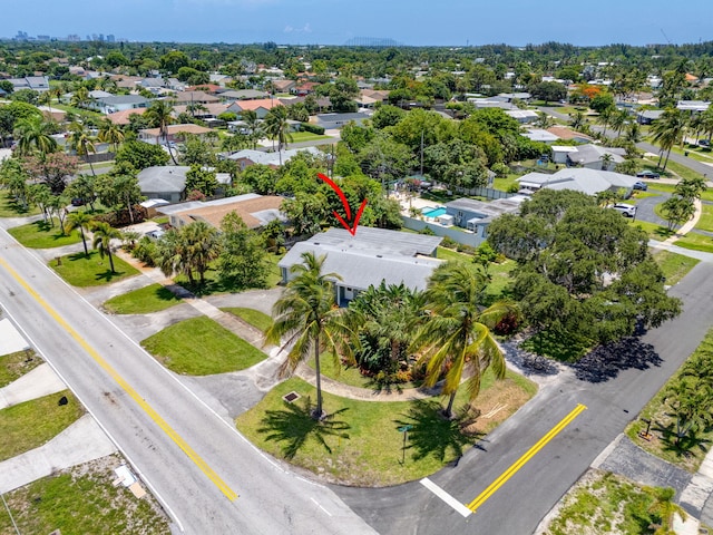 2476 S Florida Mango Rd, West Palm Beach, FL 33406 - aerial perspective of suburban area