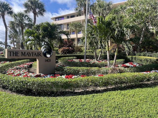 1401 S Ocean Blvd Unit 305, Boca Raton, FL 33432 - view of community / neighborhood sign