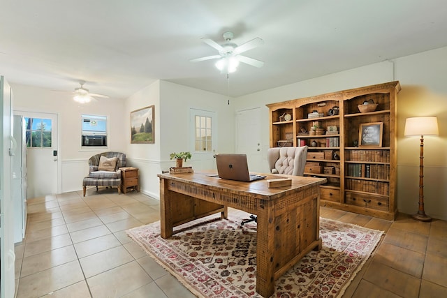 13655 N 68th St N, West Palm Beach, FL 33412 - office area featuring ceiling fan