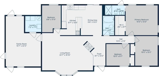 13655 N 68th St N, West Palm Beach, FL 33412 - view of home floor plan