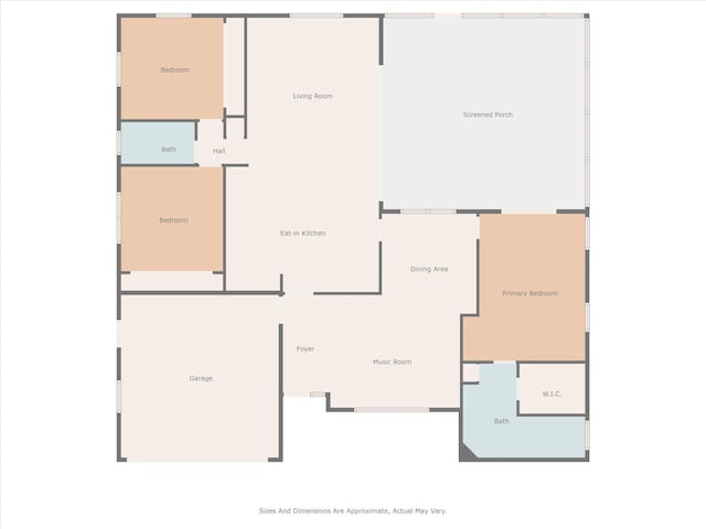 3099 NW 28th Ter, Boca Raton, FL 33434 - room layout
