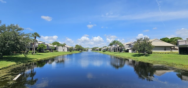 5255 Monterey Cir Unit G, Delray Beach, FL 33484 - water view featuring nearby suburban area