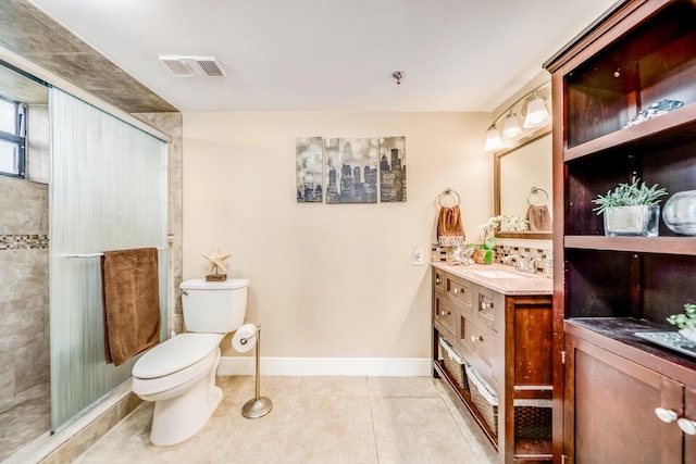 6372 La Costa Dr Unit 306, Boca Raton, FL 33433 - full bath featuring vanity, tile patterned floors, toilet, baseboards, and a tile shower