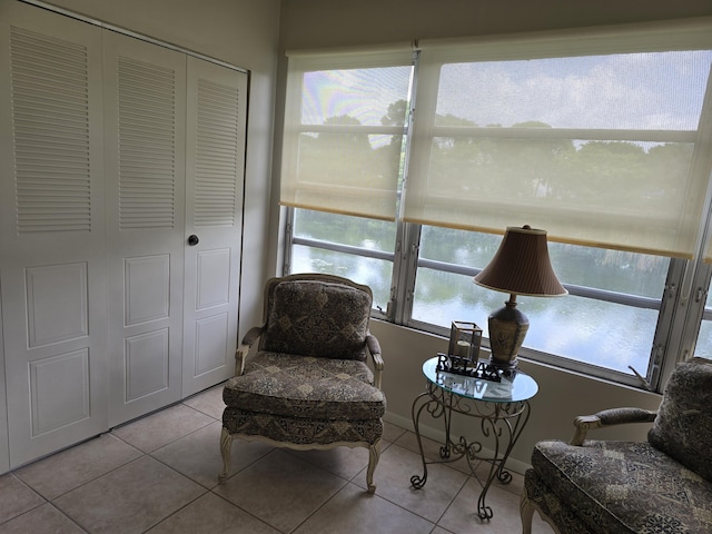 143 Lake Barbara Dr, West Palm Beach, FL 33411 - living area with tile patterned flooring