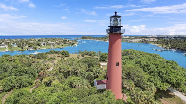 3900 County Line Rd Unit 4C, Tequesta, FL 33469 - drone / aerial view of a large body of water