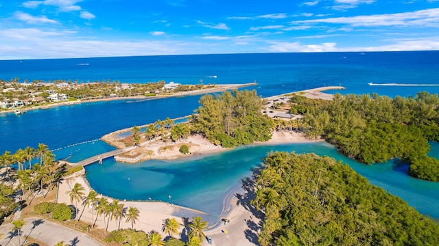 3900 County Line Rd Unit 4C, Tequesta, FL 33469 - drone / aerial view of a large body of water